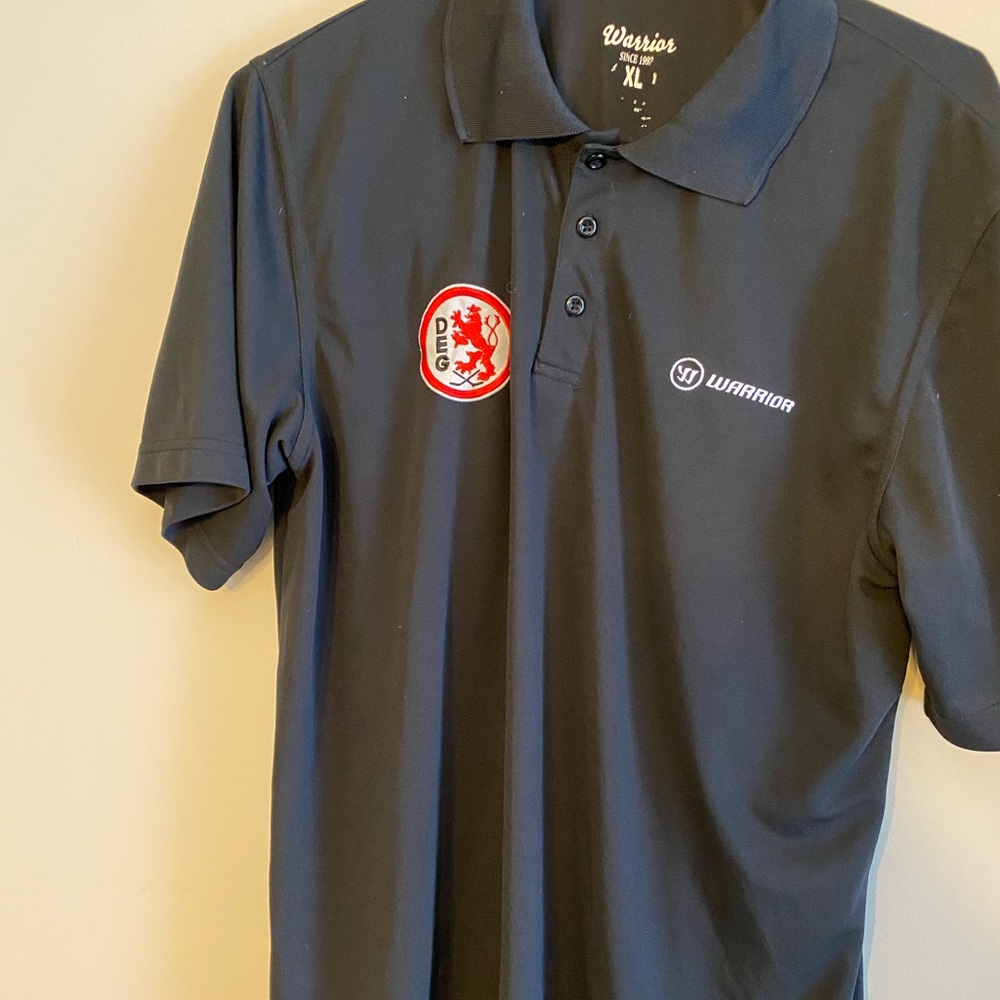 Düsseldorfer EG player issue warrior polo shirt XL